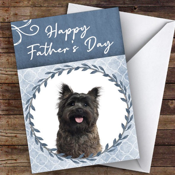Cairn Terrier Make-up Tasche - Canvas, "Just A Girl Who Loves Cairn Terrier", 23x17x5 Cm
