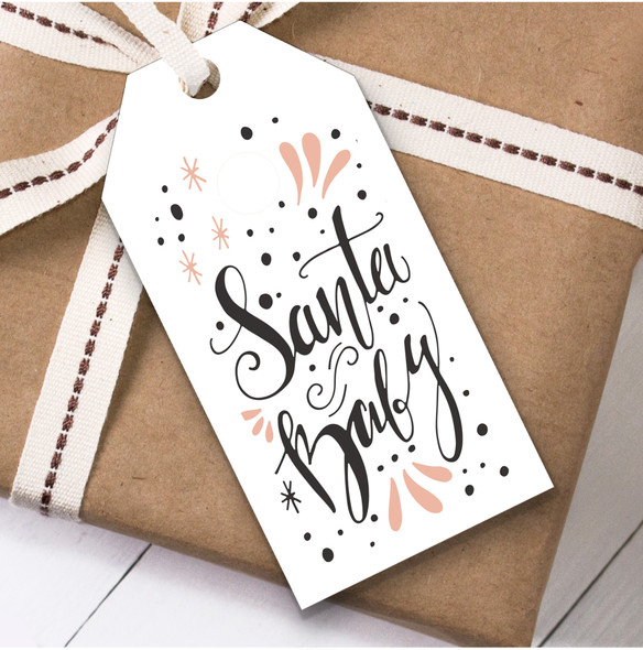 Santa Baby Christmas Gift Tags