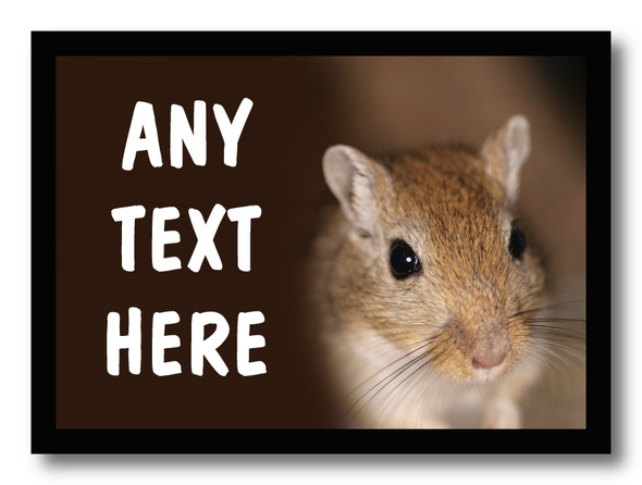 Gerbil Personalised Dinner Table Placemat