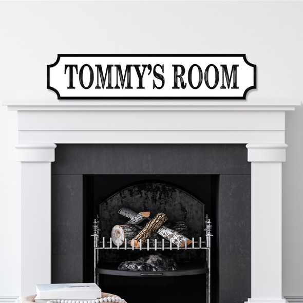 Any Name Room Sign Any Colour Any Text 3D Train Style Street Home Sign