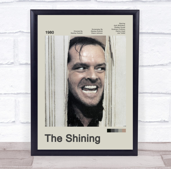 The Shining Movie Polaroid Vintage Film Wall Art Poster Print