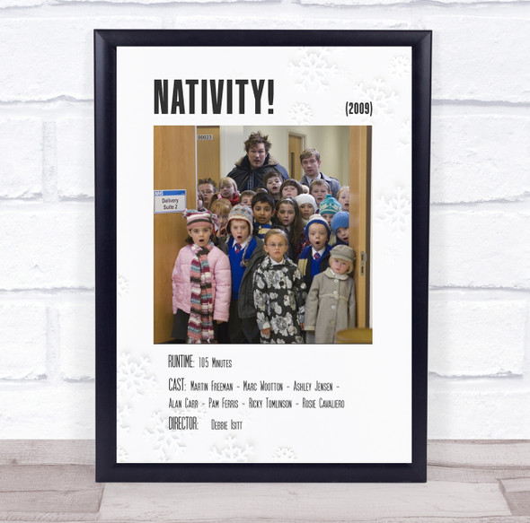 Nativity! Polaroid Movie Vintage Film Wall Art Poster Print