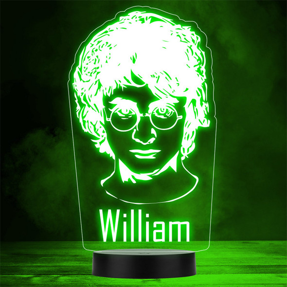 Harry Potter Head Personalised Gift Colour Changing LED Lamp Night Light