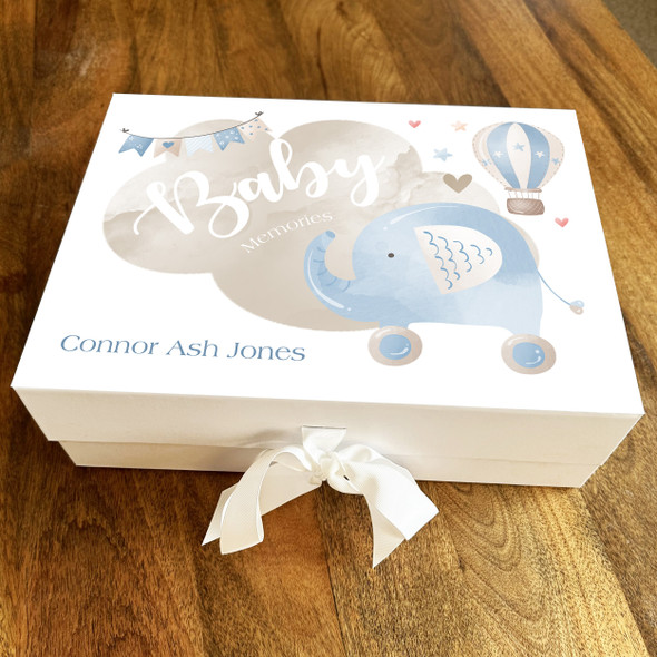 Baby shower hot sale memory box