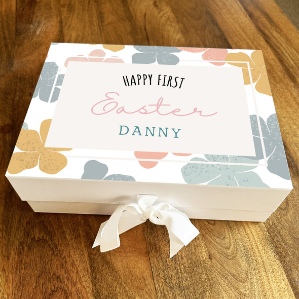 Happy First Easter Personalised Keepsake Hamper Gift Box
