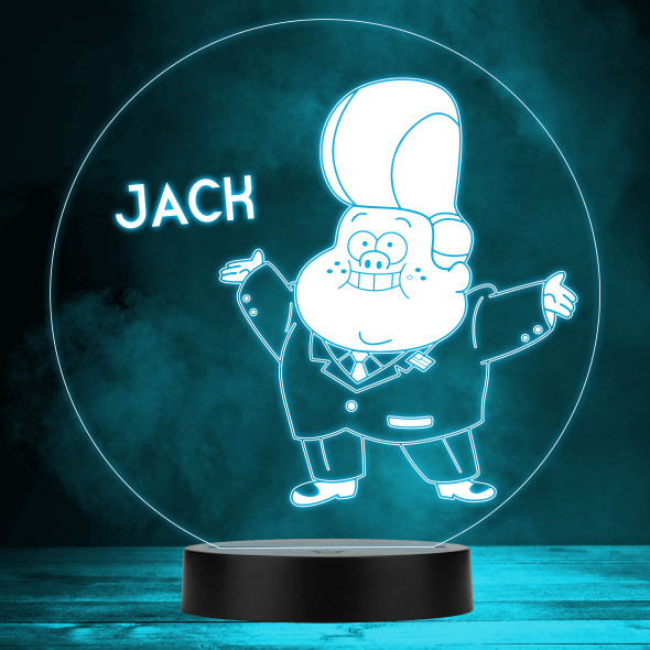 Gideon Gleeful Gravity Falls Kids Personalised Gift Colour Changing Night Light