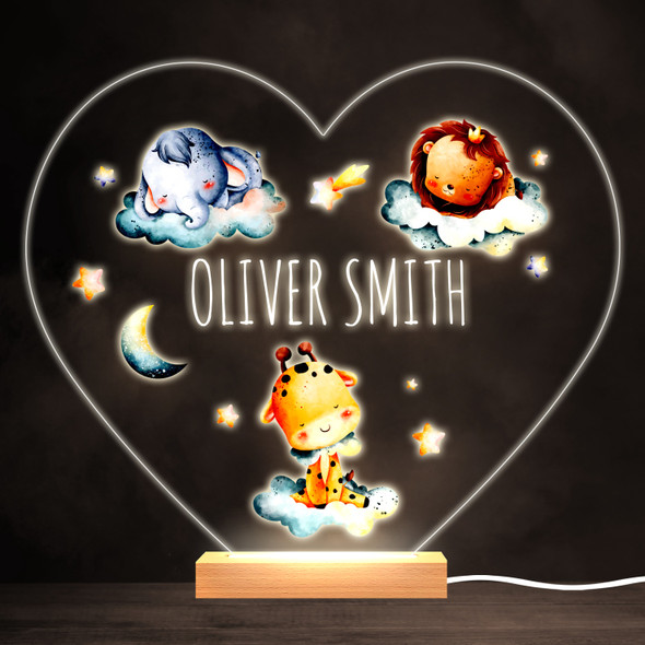 Horse Head Line Art Style Colour Changing Personalised Gift LED Lamp Night Light | Personalised - View #5