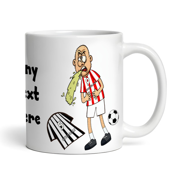 Sunderland Vomiting On Newcastle Funny Football Fan Gift Team Personalised Mug