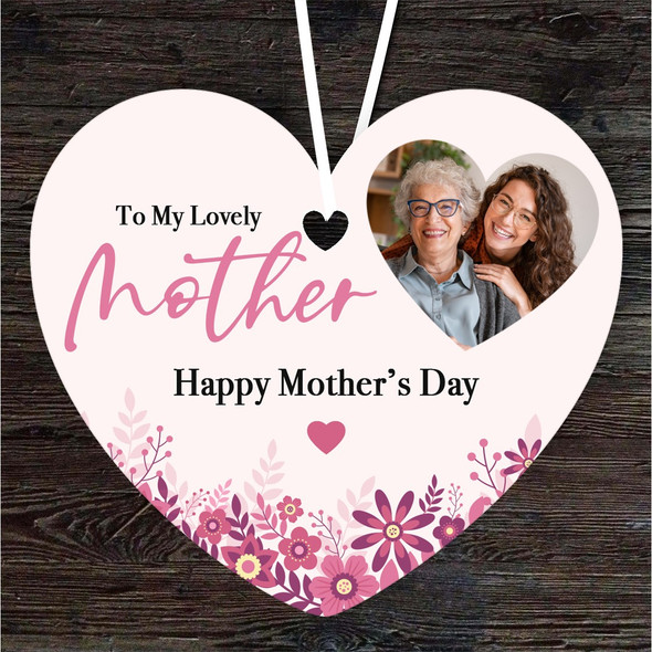 Lovely Mother Heart Photo Frame Mother's Day Gift Heart Personalised Ornament