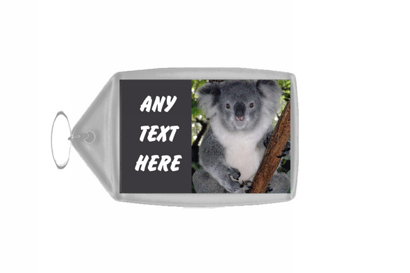 Koala Personalised Keyring