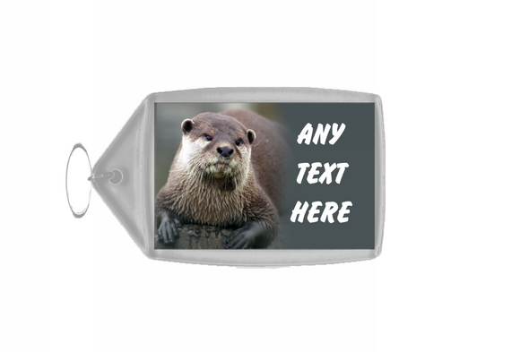 Otter Personalised Keyring