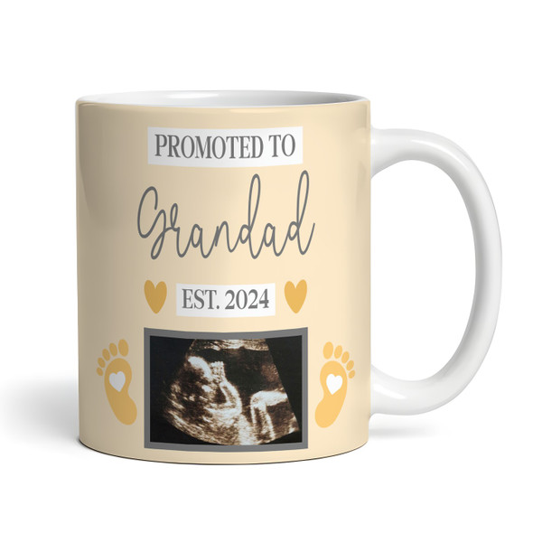 Gift For Grandad New Baby Pregnancy Announcement Photo Scan Personalised Mug