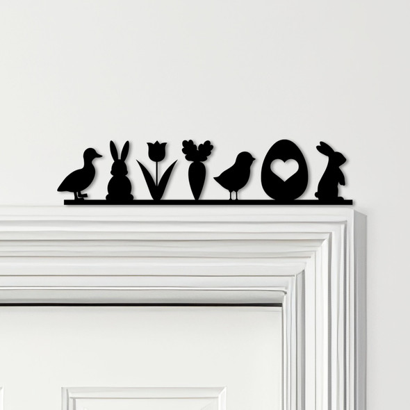 Door Topper Easter Decor Characters Various Colours Top Of Door Decorative Sign
