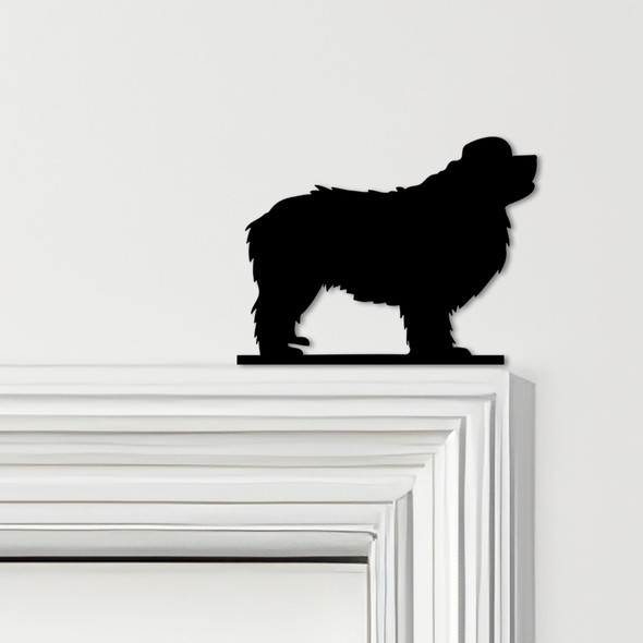Door Topper Newfoundland Dog Various Colours Top Of Door Frame Decorative Sign