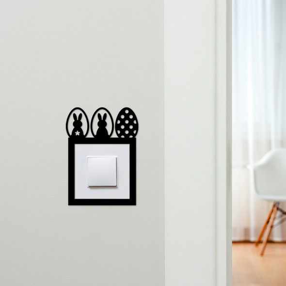 Light Switch Surround Easter Eggs Decorative Switch Plate Cover Frame