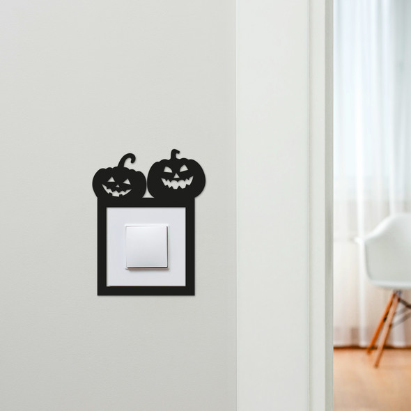 Light Switch Surround Halloween Decor Pumpkins Decorative Switch Cover Frame