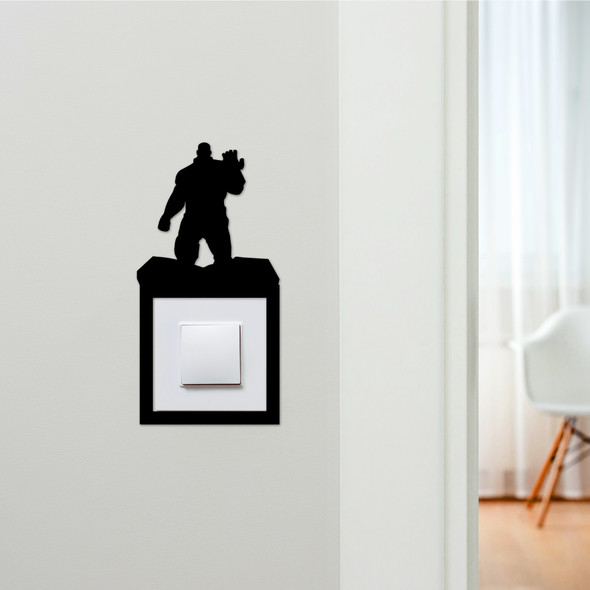 Light Switch Surround Thanos Superhero Kids Room Decorative Switch Cover Frame