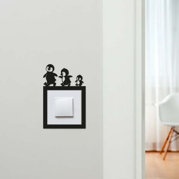 Light Switch Surround Penguins Decorative Switch Plate Cover Frame