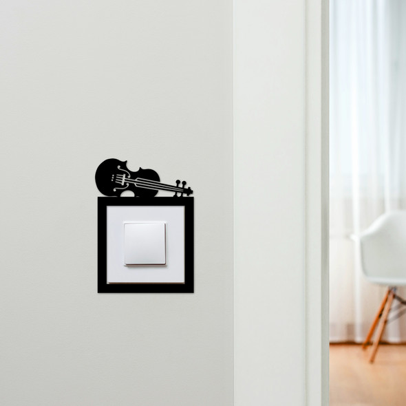 Light Switch Surround Violin Decorative Switch Plate Cover Frame