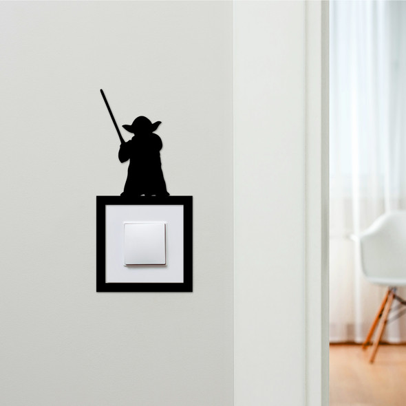 Light Switch Surround Yoda Star Wars Decorative Switch Plate Cover Frame