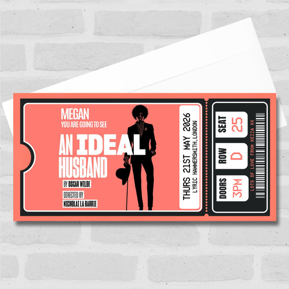 An Ideal Show Voucher Personalised Gift Voucher Surprise Theatre Ticket