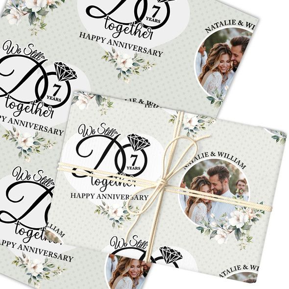 Personalised Wrapping Paper Wedding Anniversary Still Do Photo Gift Wrap