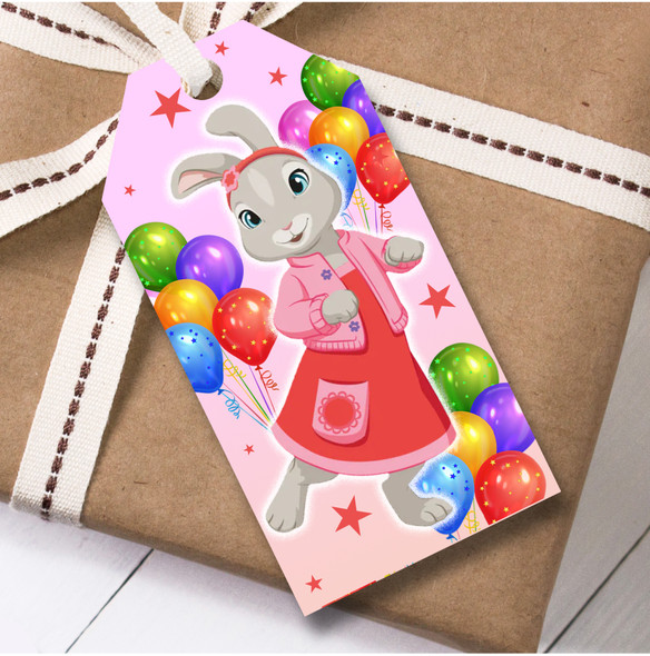 Birthday 12 Large Gift Tags Peter Rabbit Kids Birthday Design 3