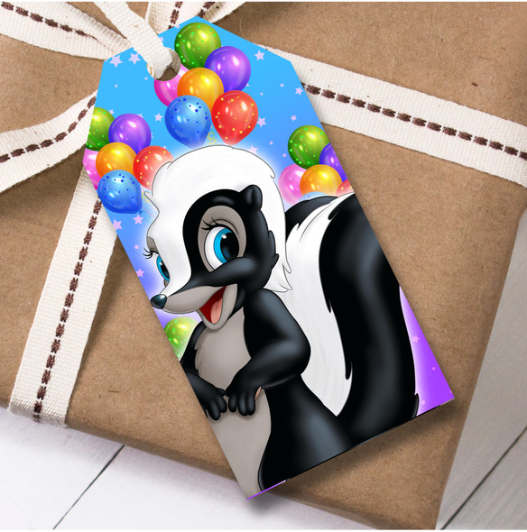 Birthday 12 Large Gift Tags Disney Bambi Kids Birthday Childs