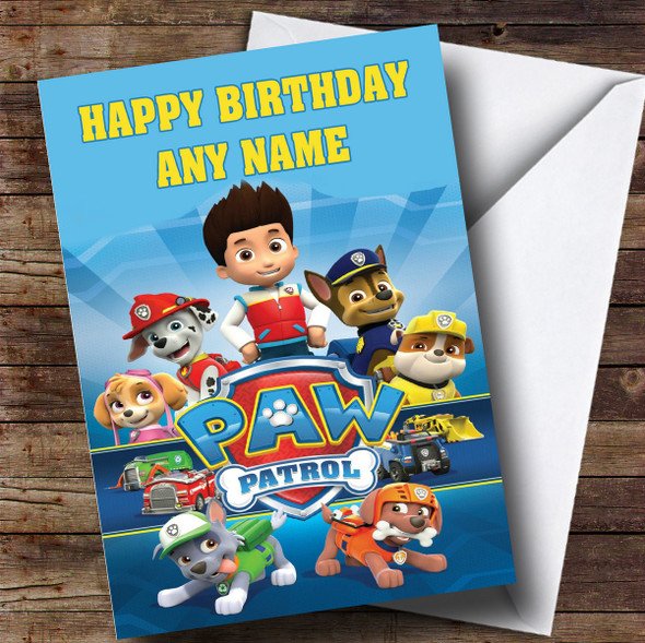 Personalized Fnaf Five Nights At Freddy's Foxy Children's Birthday Card