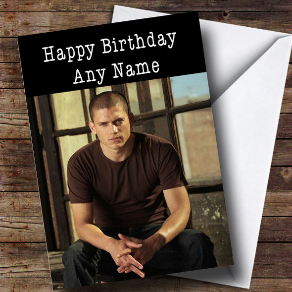 Personalised Wentworth Miller Celebrity Birthday Card