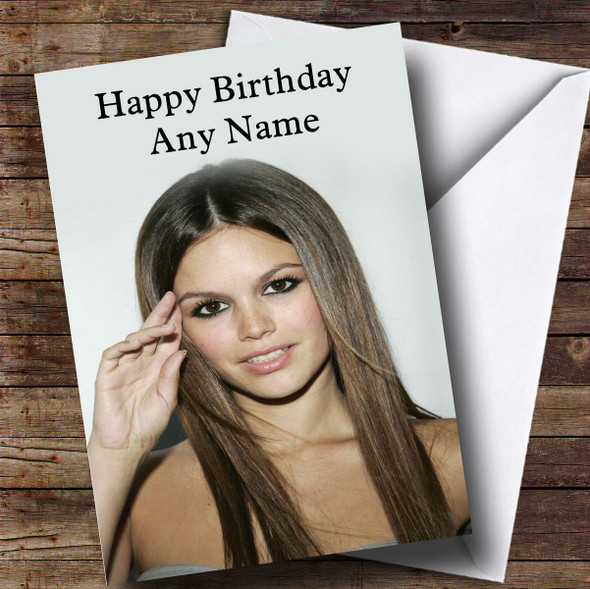 Personalised Rachel Bilson Celebrity Birthday Card