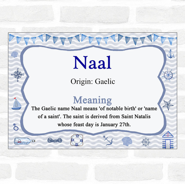 Naal Name Meaning Nautical Certificate