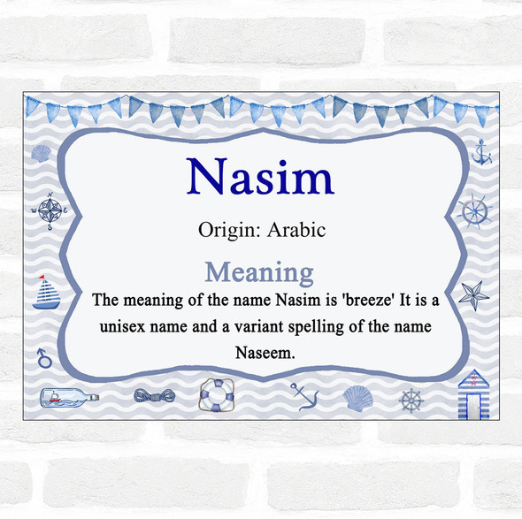 Nasim Name Meaning Nautical Certificate