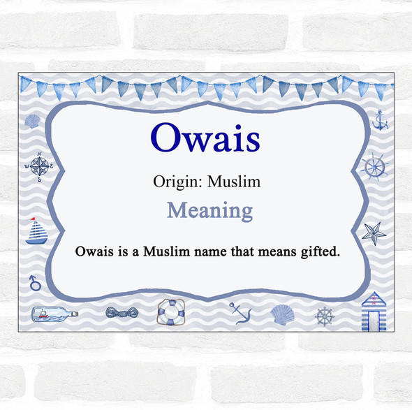 Owais Name Meaning Nautical Certificate