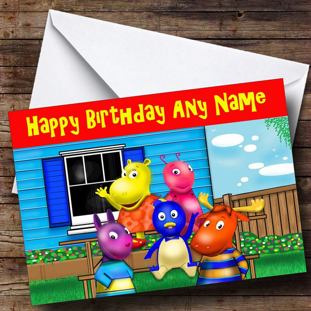 The Backyardigans Personalised Birthday Card