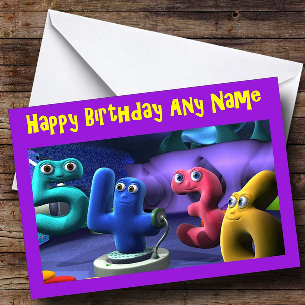 The Numberjacks Personalised Birthday Card