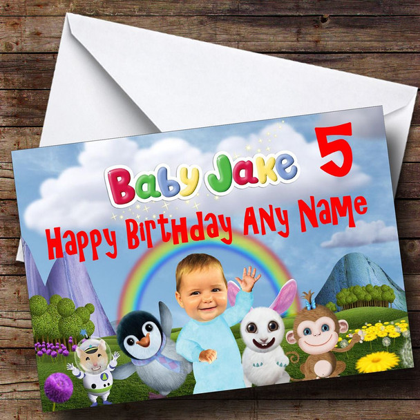 Baby Jake Personalised Birthday Card