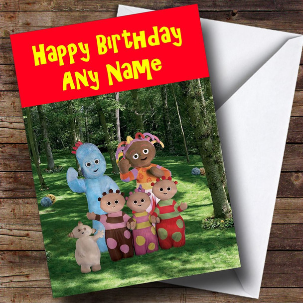 In The Night Garden Personalised Birthday Card