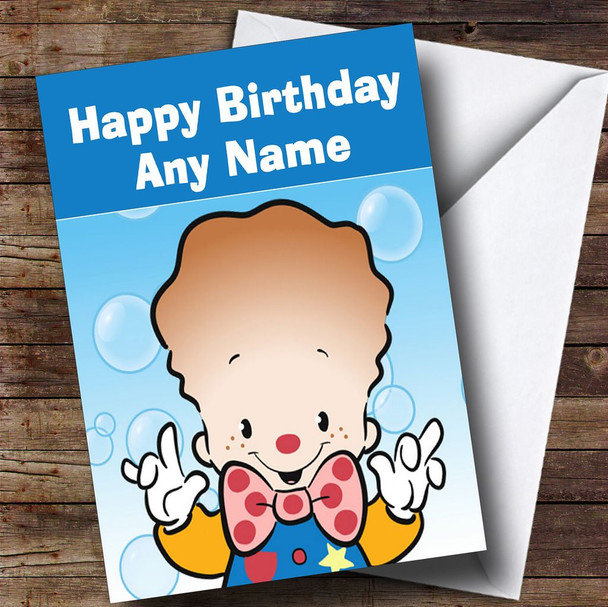 Tiny Tumble  Personalised Children's Birthday Card