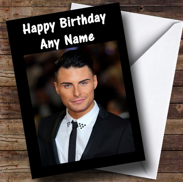 Rylan In Suit Personalised Birthday Card