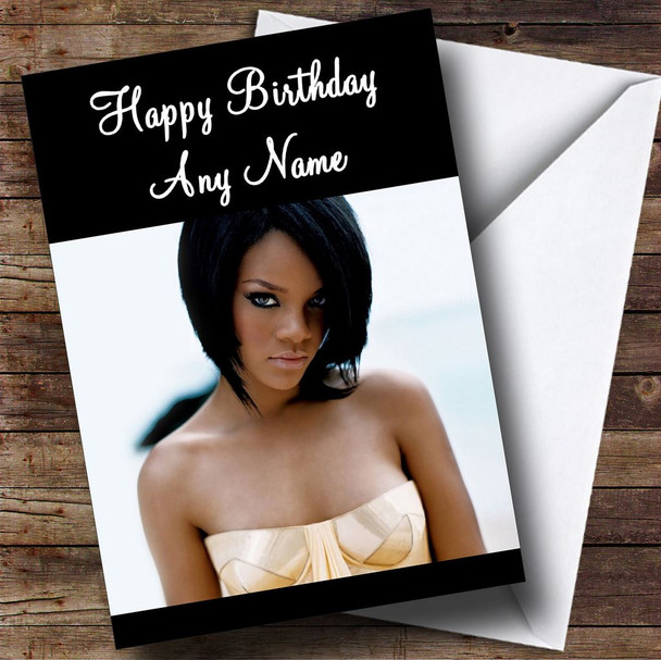 Sexy Rihanna Personalised Birthday Card