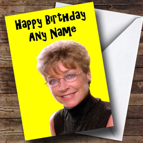 Deirdre Barlow Personalised Birthday Card