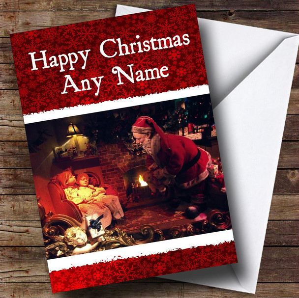 Secret Santa Christmas Card Personalised