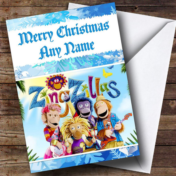 Zingzillas Personalised Christmas Card