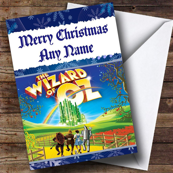 The Wizard Of Oz Personalised Christmas Card