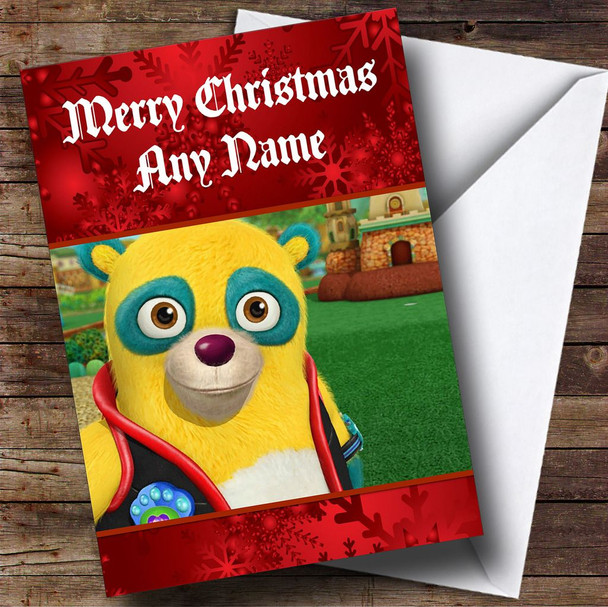 Special Agent Oso Personalised Christmas Card