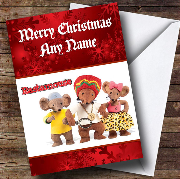 Rastamouse Personalised Christmas Card