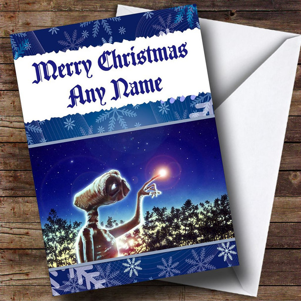 ET Personalised Christmas Card