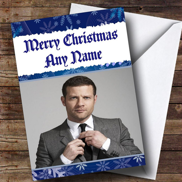 Dermot O'Leary Personalised Christmas Card