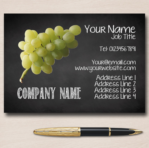 Grape Personalised Business Cards